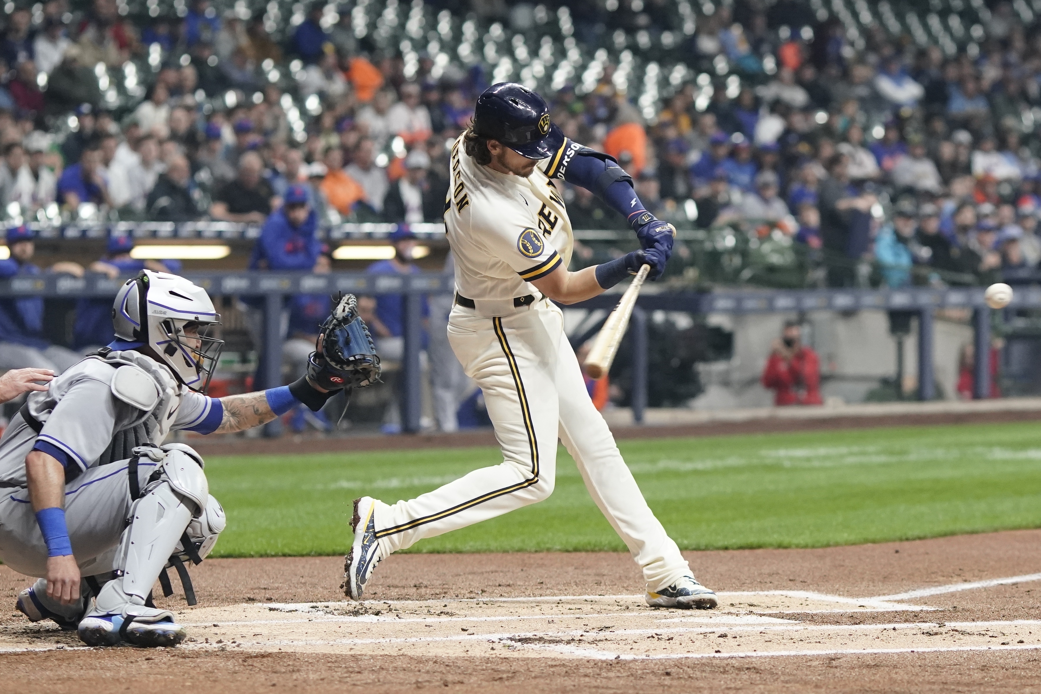 Mets Brewers Baseball
