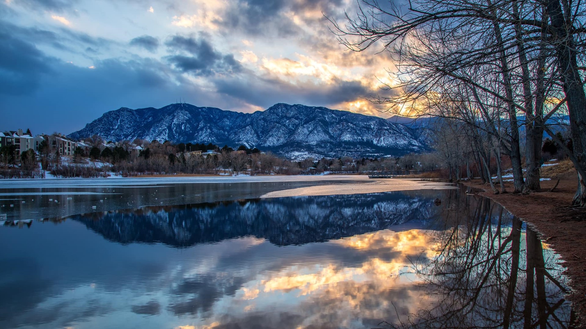 Quail Lake sunset