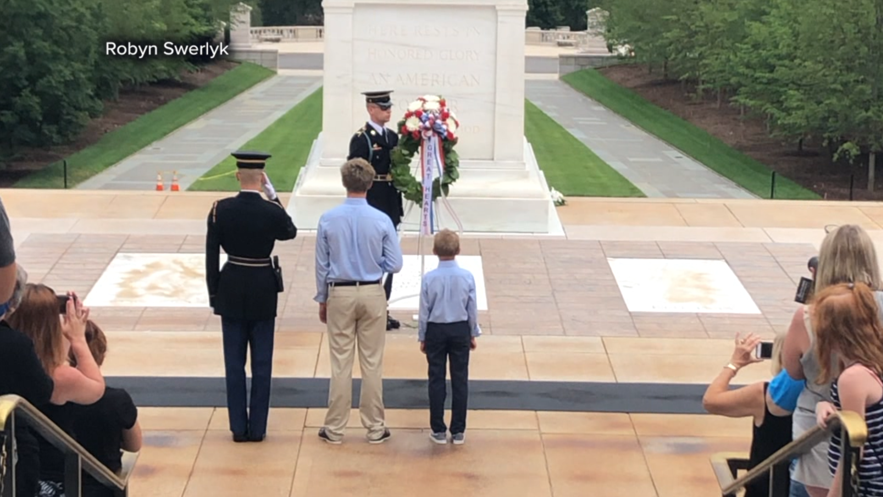 KNXV Scottsdale brothers Tomb of the Unknown Soldier