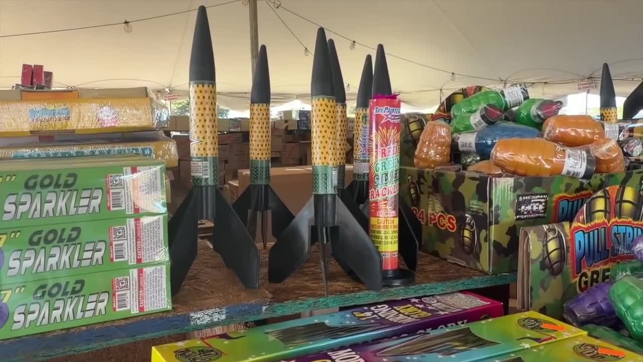 Fireworks in Cape Coral