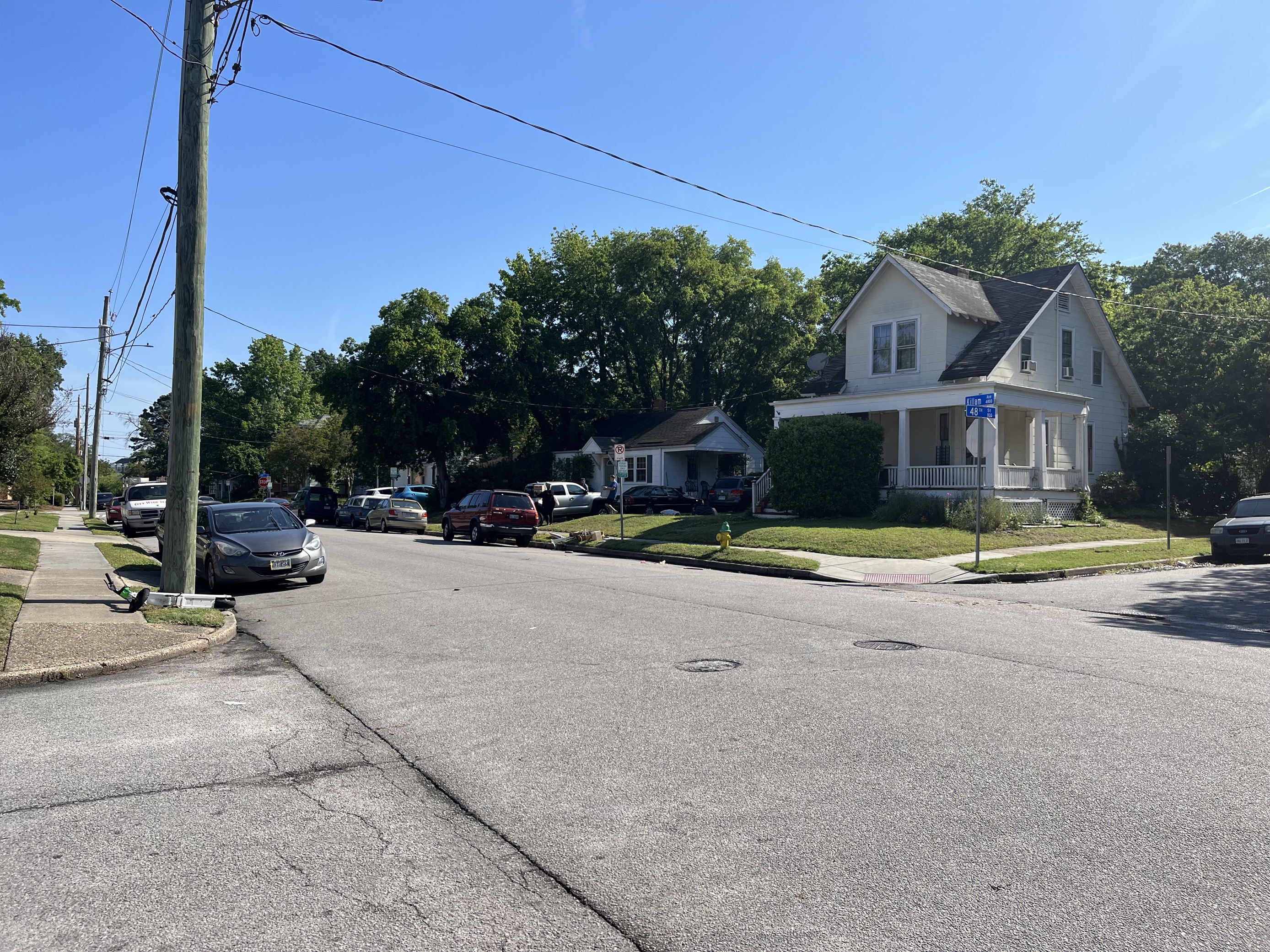 Norfolk police investigate triple shooting on Killam Ave