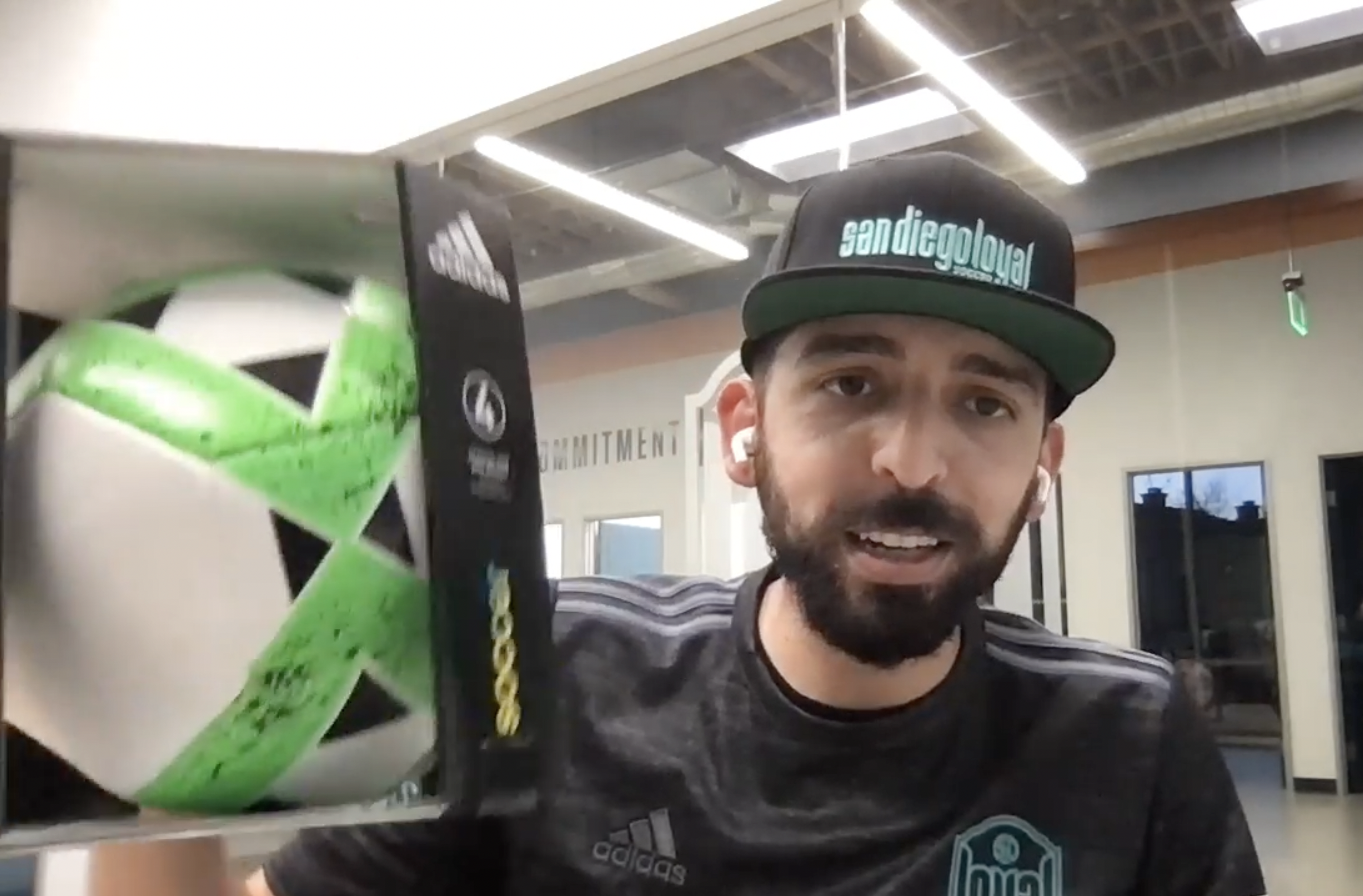 San Diego Loyal Soccer Club donates soccer balls