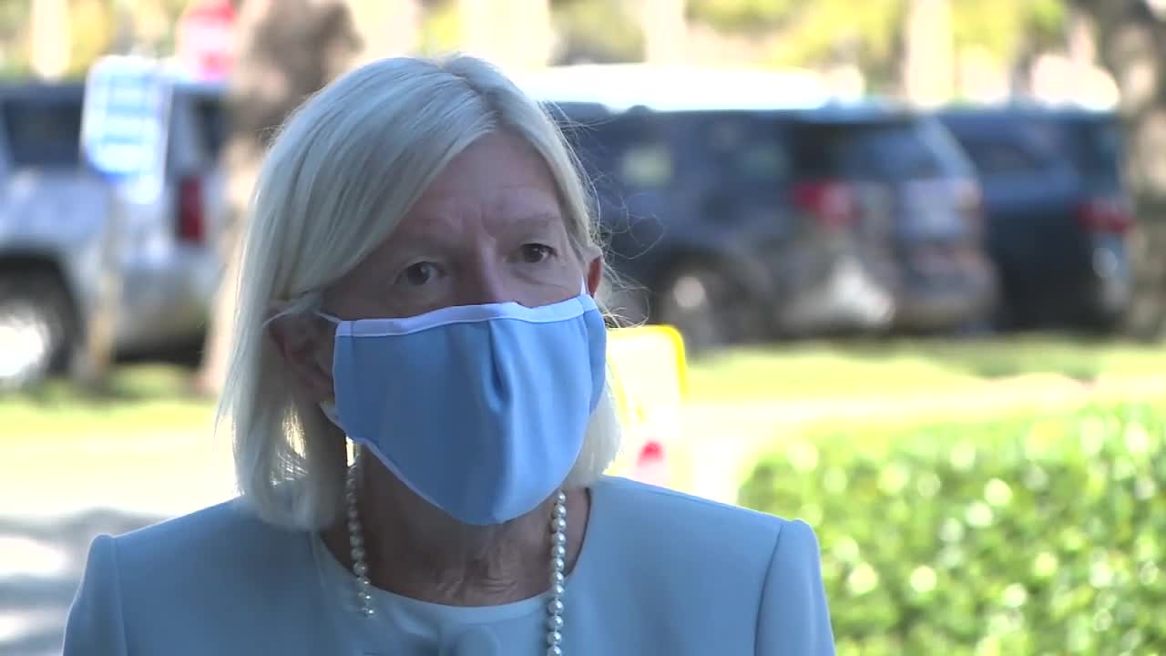 Martin County Commissioner Sarah Heard talks about mask mandate proposal being rejected