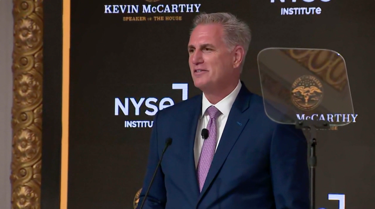 Kevin McCarthy at the New York Stock Exchange (FILE)