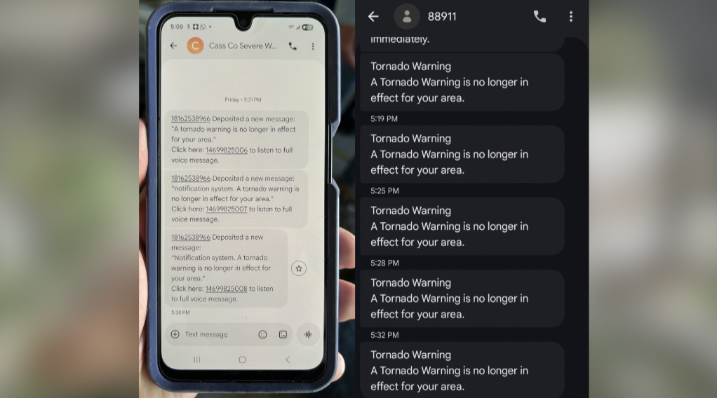 Cass Co. Investigates Tornado Notification