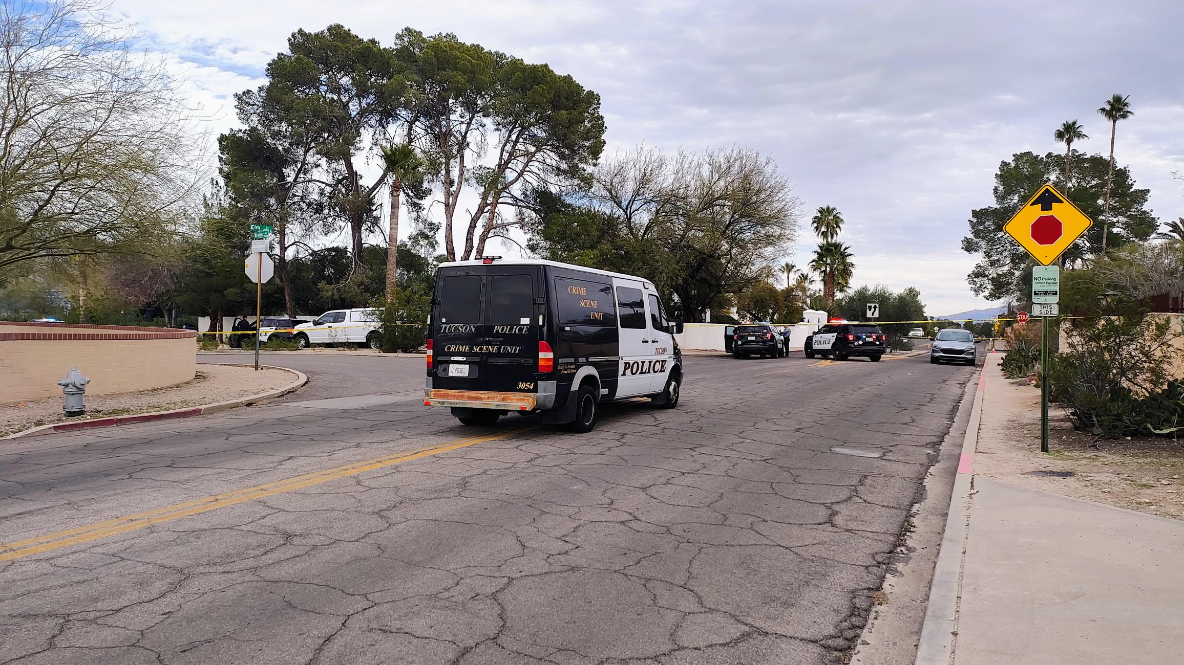 Tucson Police investigate a Midtown shooting
