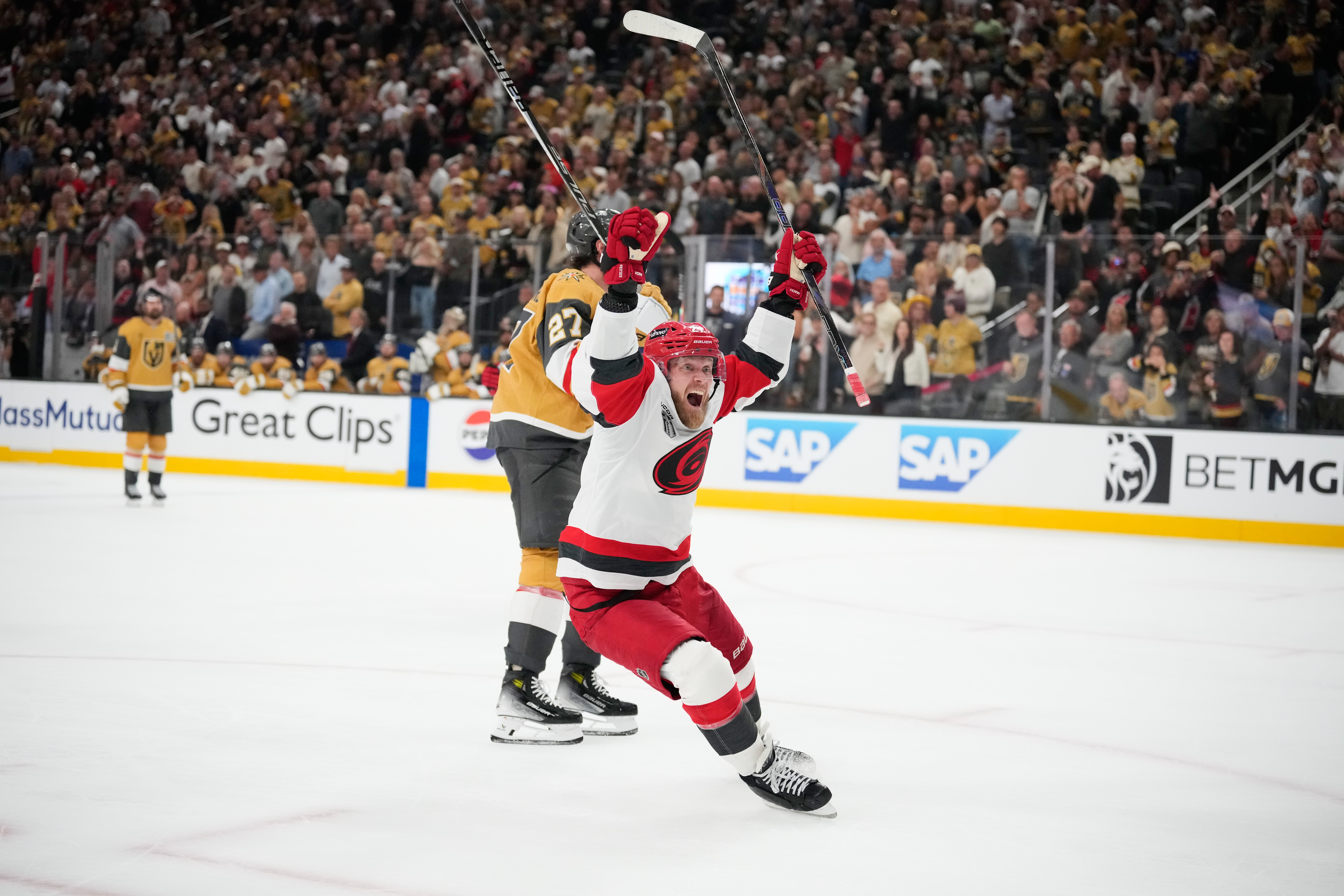 Stanley Cup Hurricanes Golden Knights Hockey