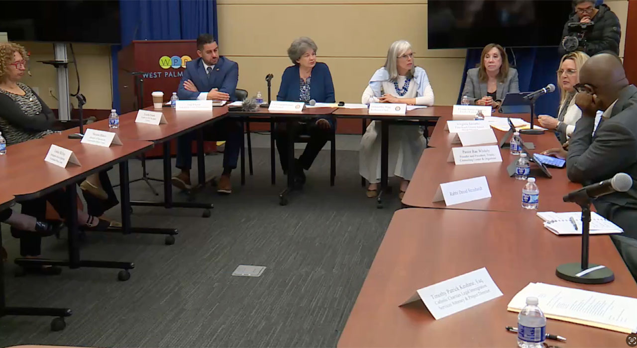 ICE roundtable Palm Beach County 