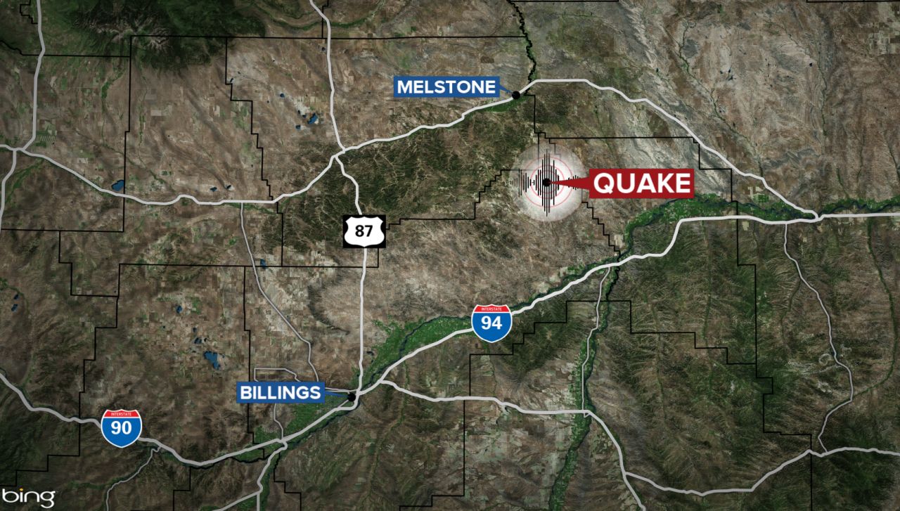 Small earthquake reported near Billings