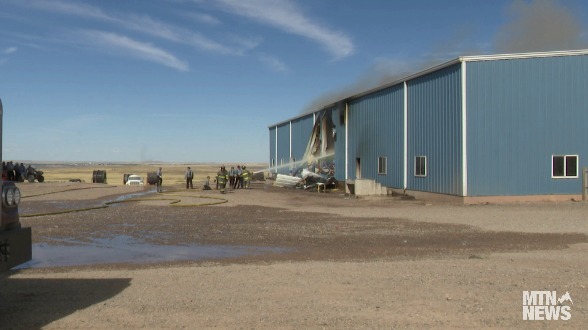 Fire at Big Stone Colony (September 23, 2021)