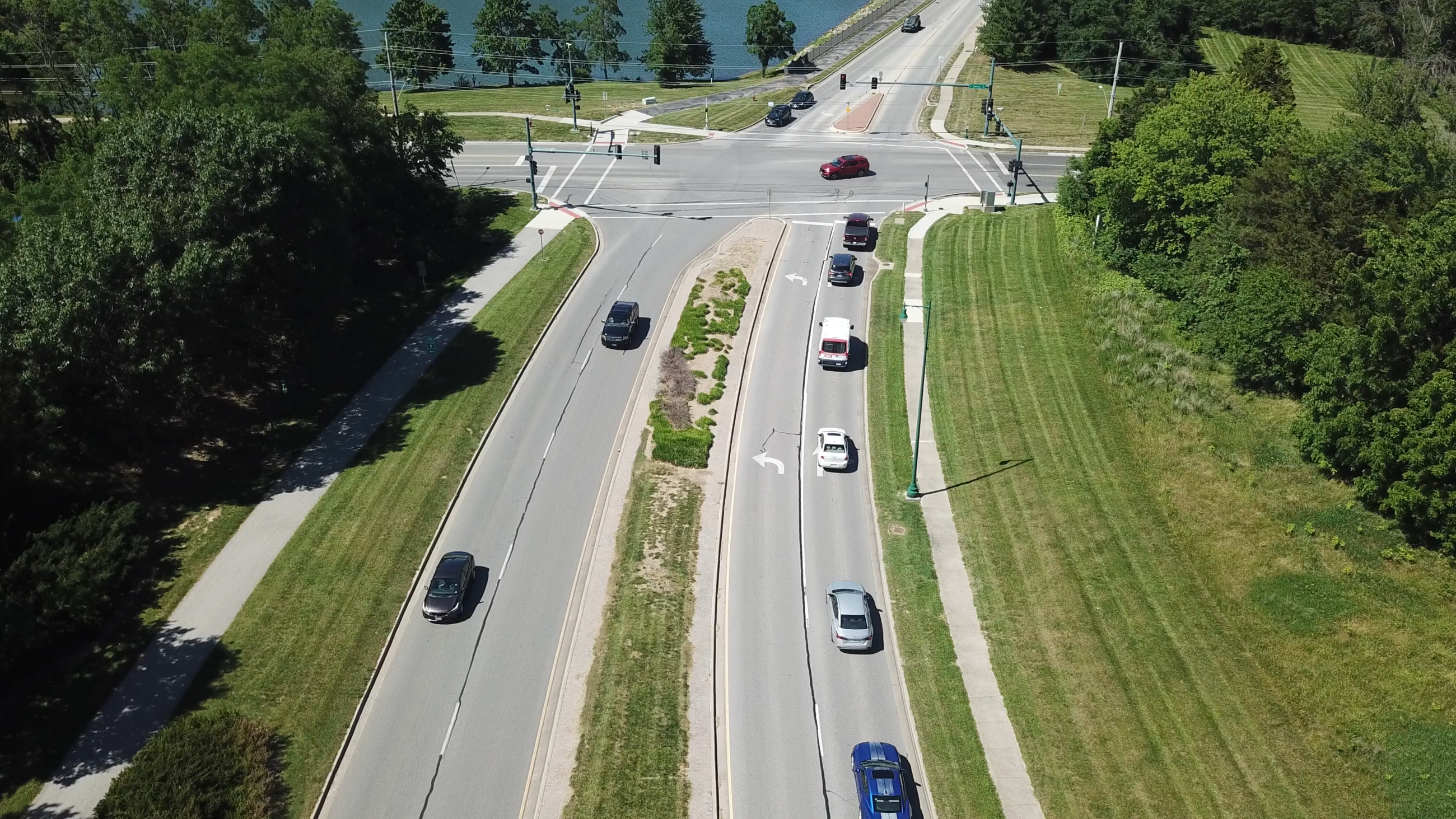 Adams Dairy Parkway improvements