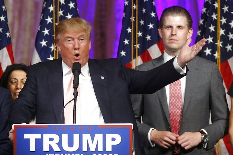 Donald Trump,Eric Trump
