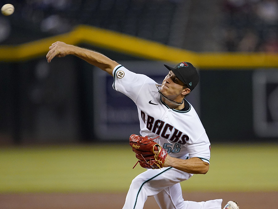 Padres Diamondbacks Baseball drey jameson