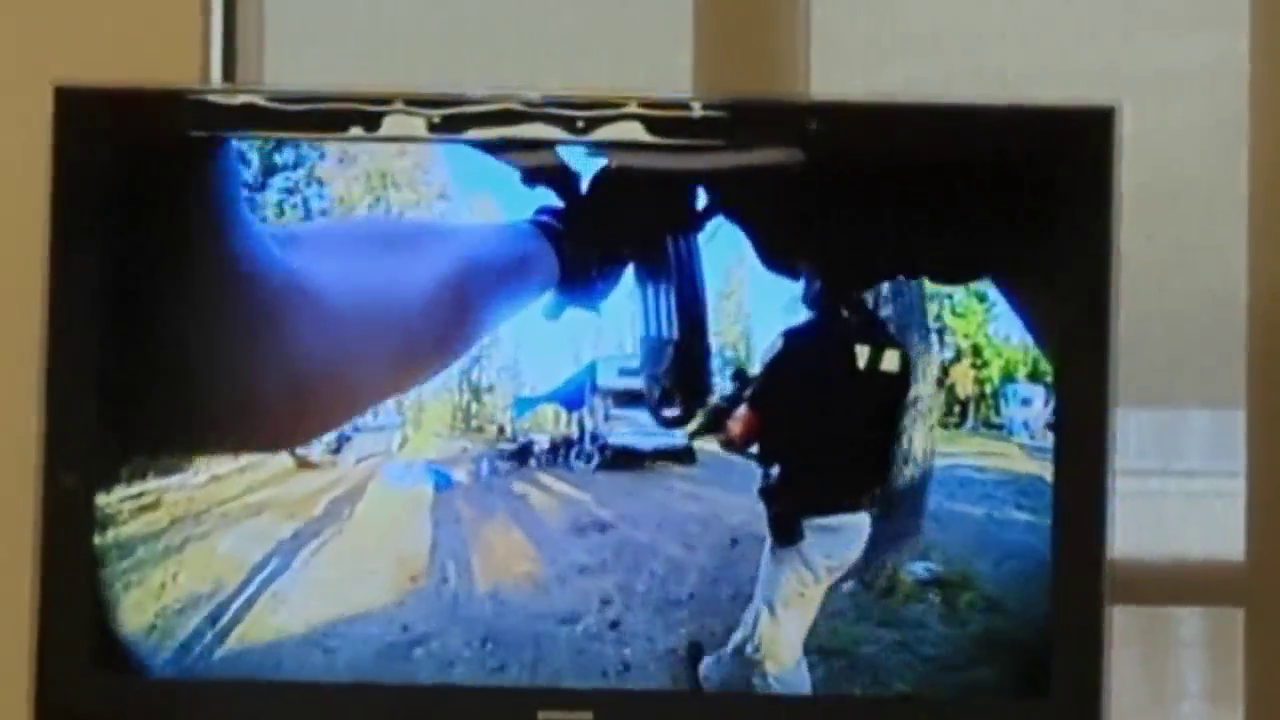 Body-cam video of deputies approaching Johnny Lee Perry