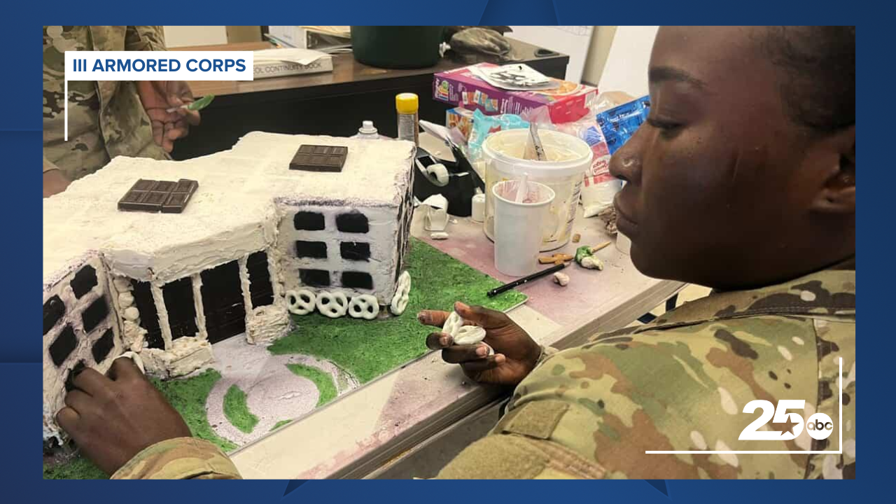 Fort Hood gingerbread