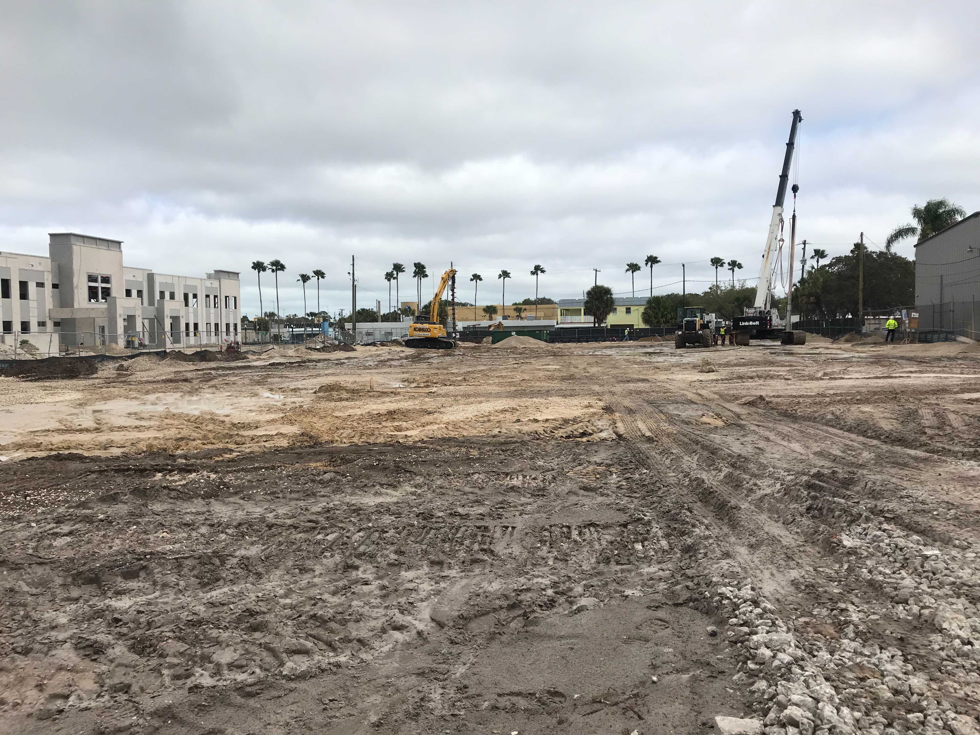 Keiser University in Pasco County construction
