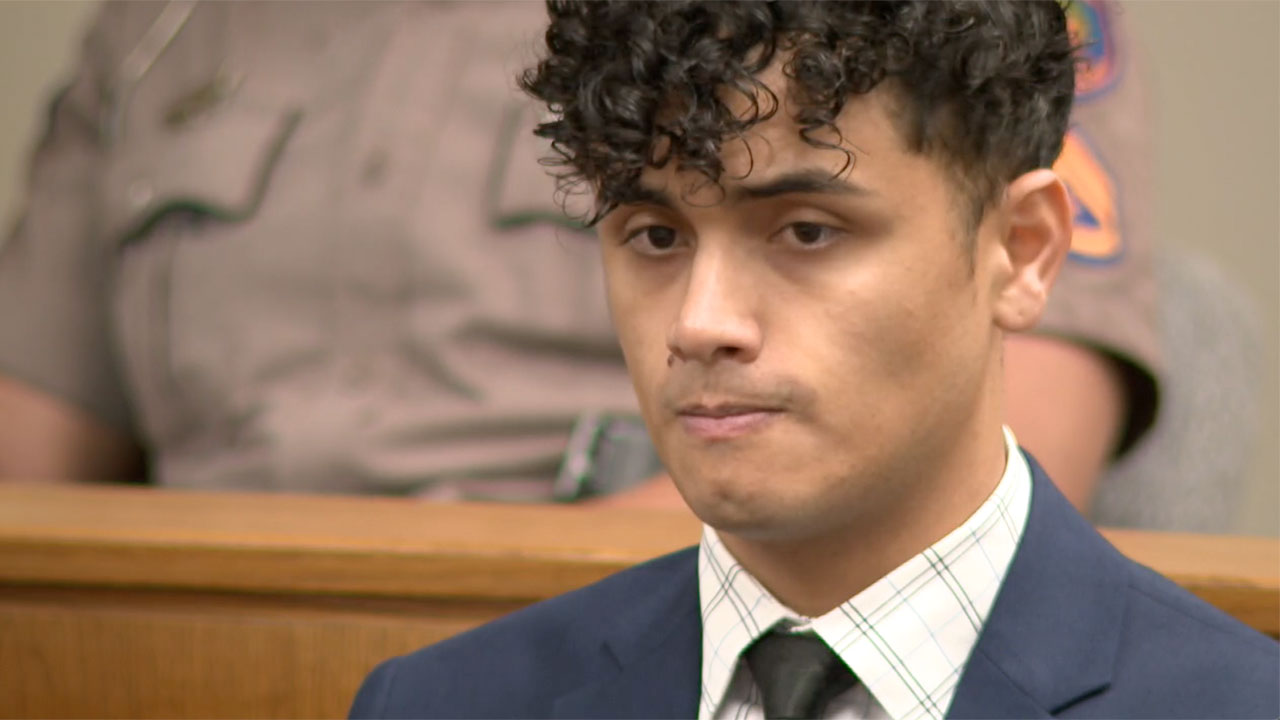 St. Lucie County Deputy Brayan San Herazo appears in court on June 12, 2024.