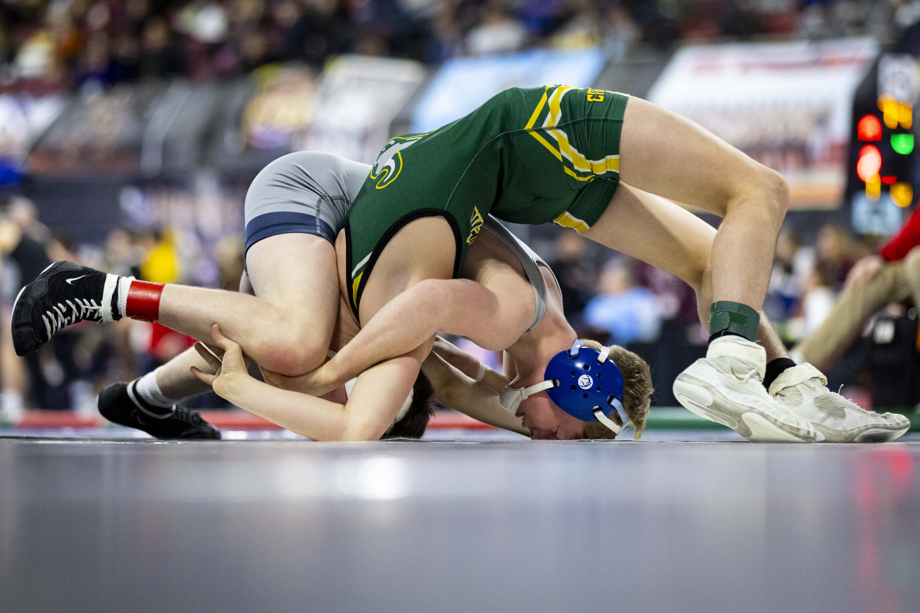 State wrestling semifinal matches