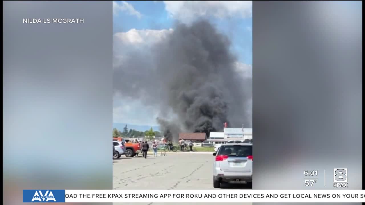 Plane crash in Montana