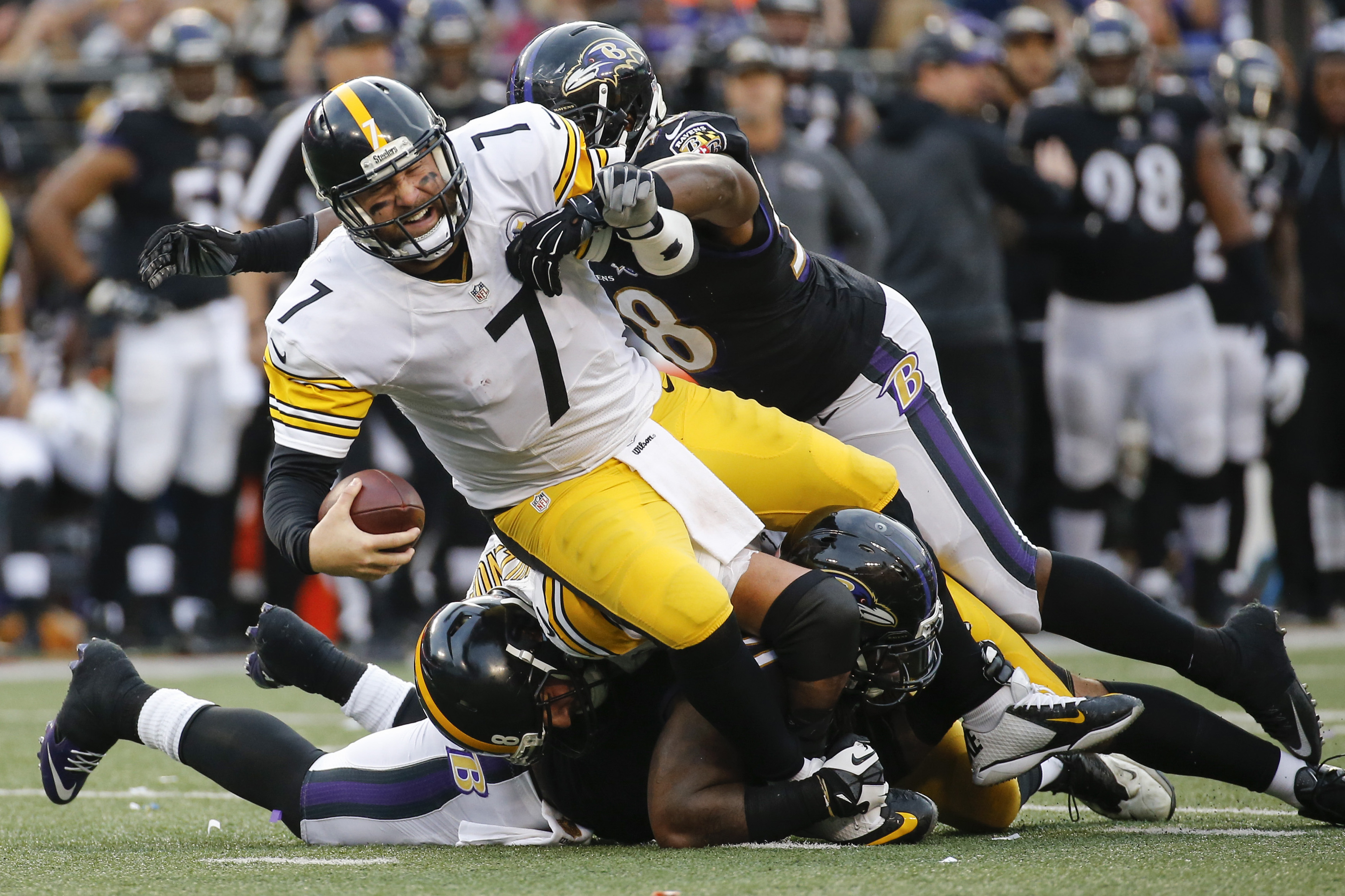 Ben Roethlisberger, Elvis Dumervil
