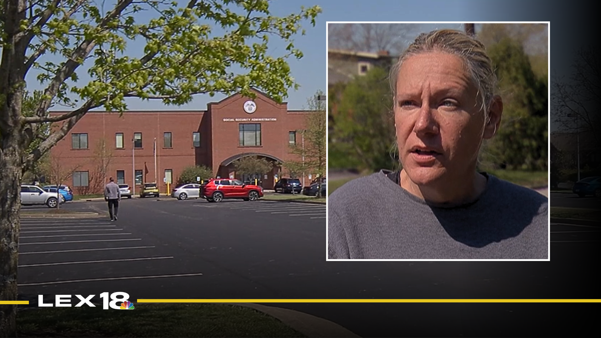 Woman frustrated with social security 