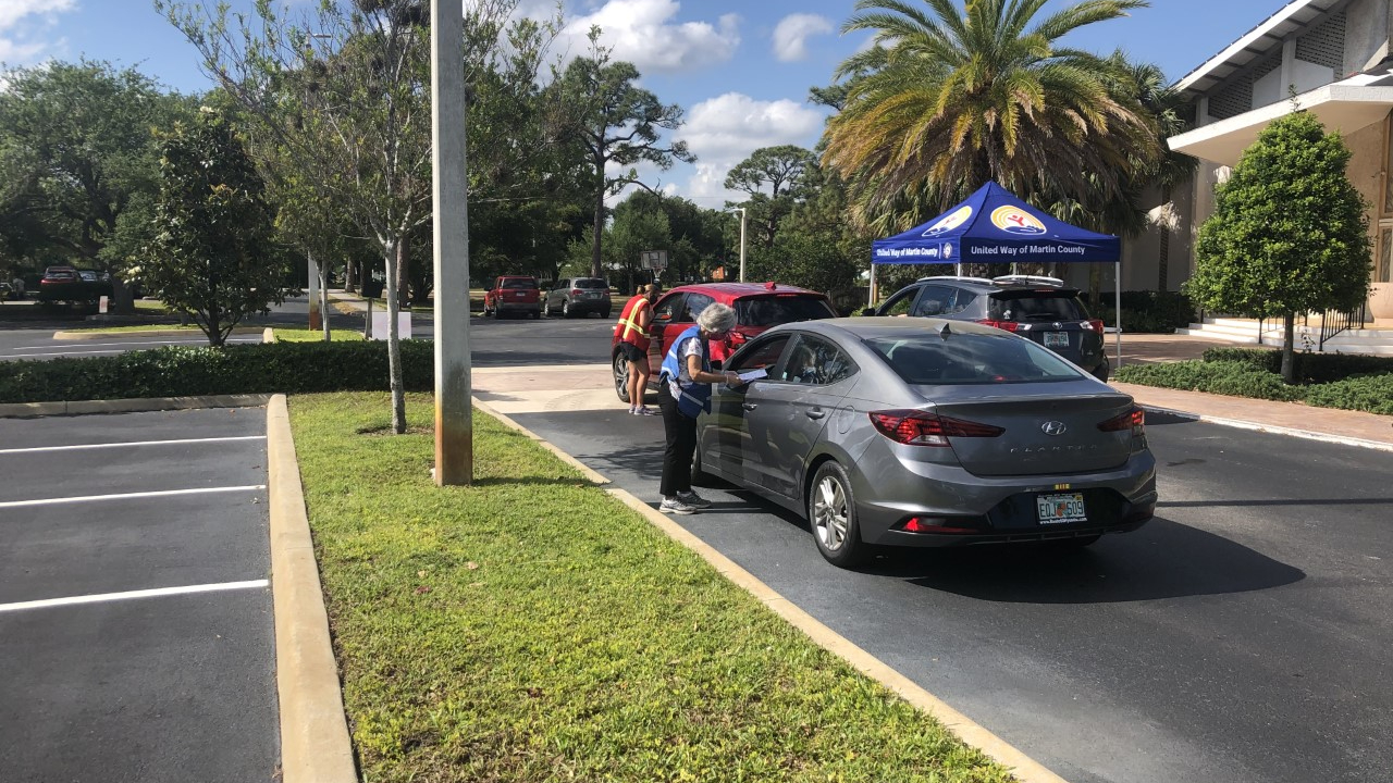 A drive-thru COVID-19 vaccination site at the First United Methodist Church in Stuart on April 9, 2021.jpg