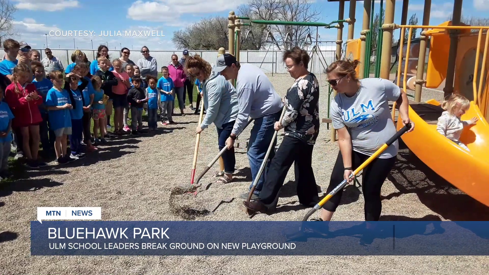 Ulm School breaks ground on Bluehawk Park