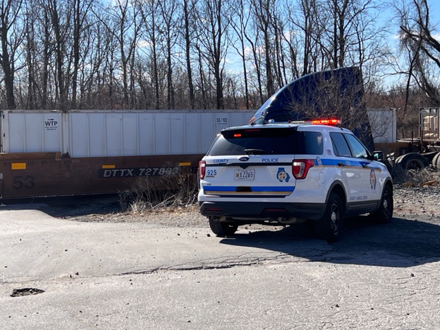 Train and tractor-trailer collide in Rosedale