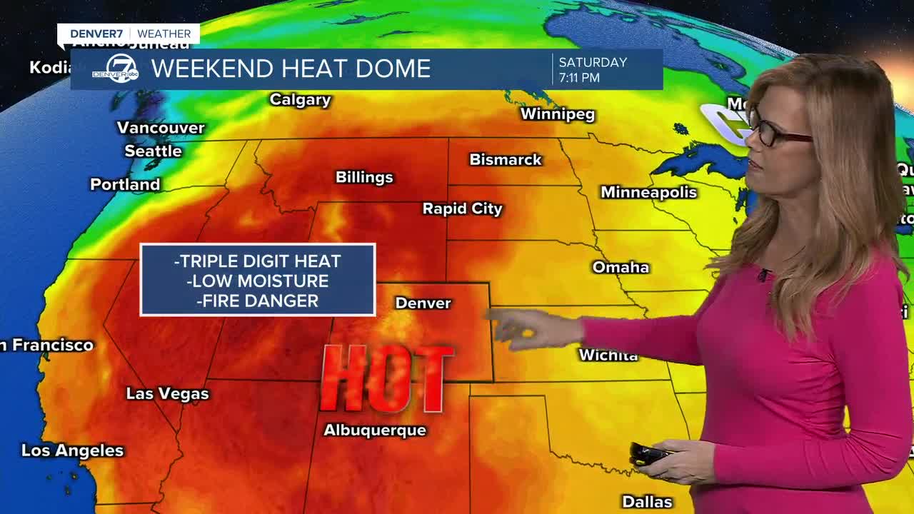 Heat dome this weekend