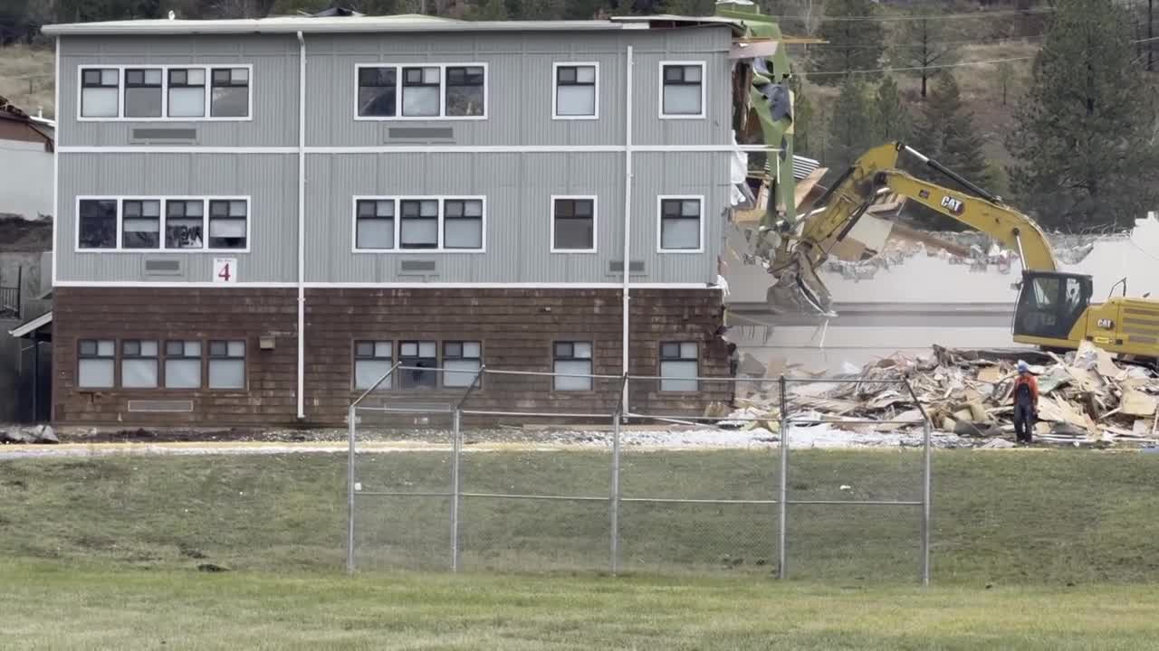 Lolo School Demolition 