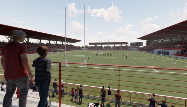 Utah Warriors stadium rendering - OSports / Utah Warriors