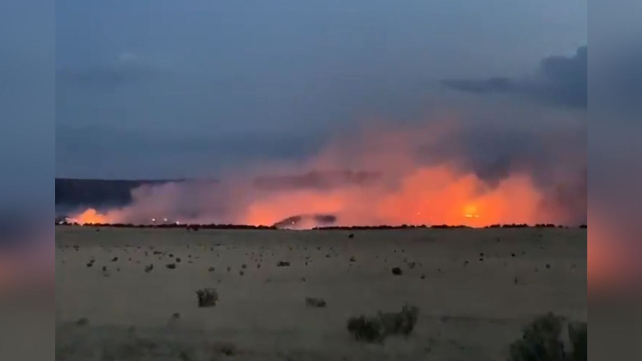 Fort Carson Pinon fire