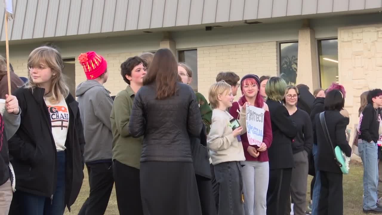 MCPS Cuts Protest