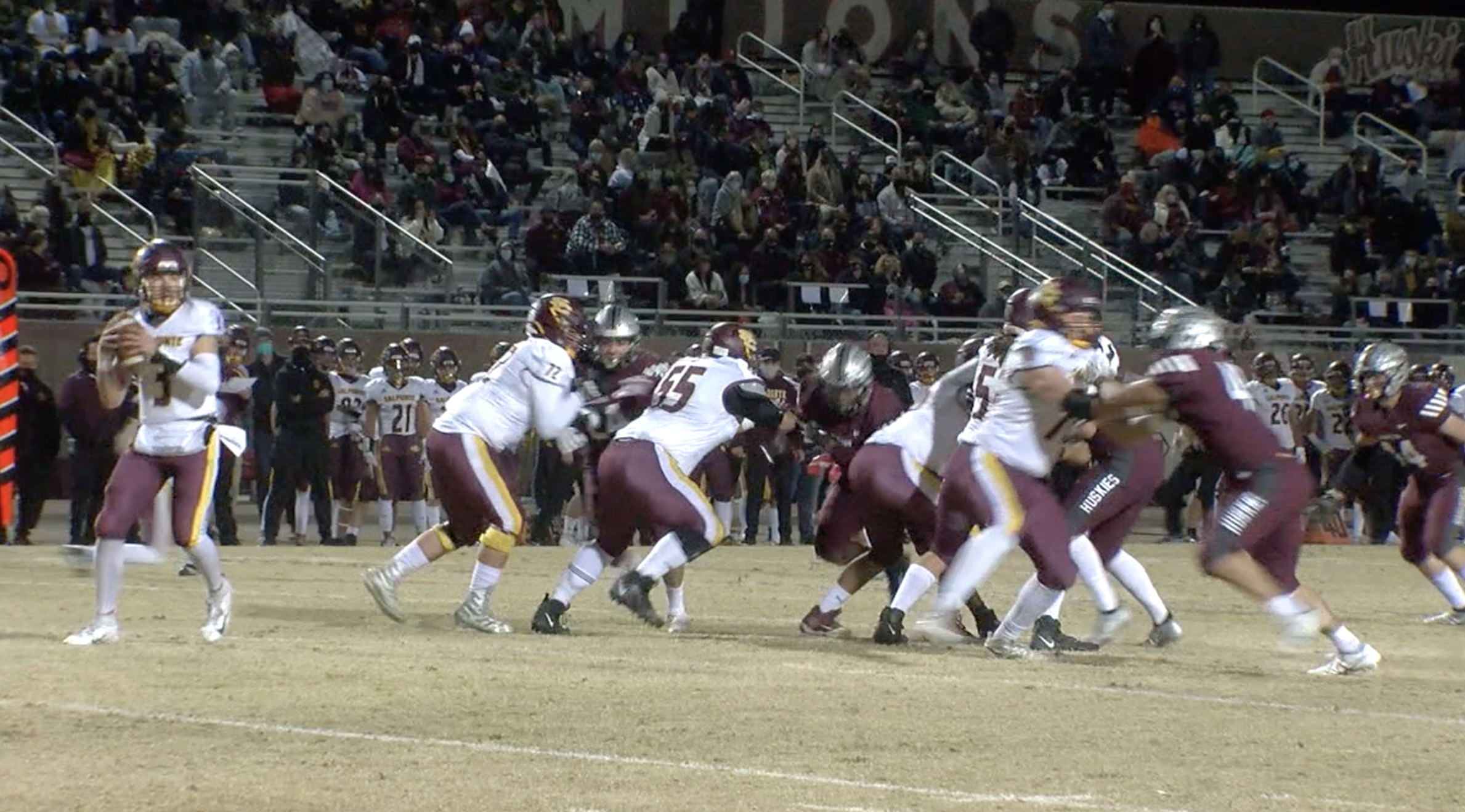 Hamilton and Chandler High School Football game 