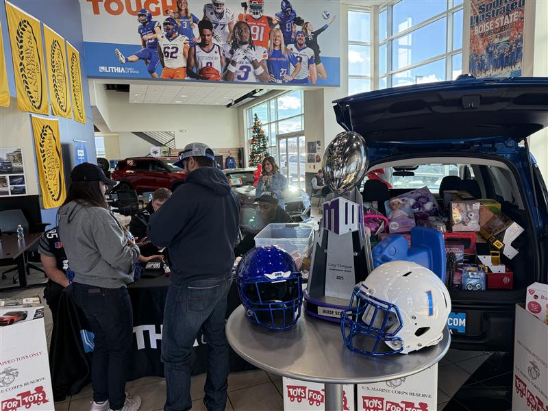 Broncos toy donations
