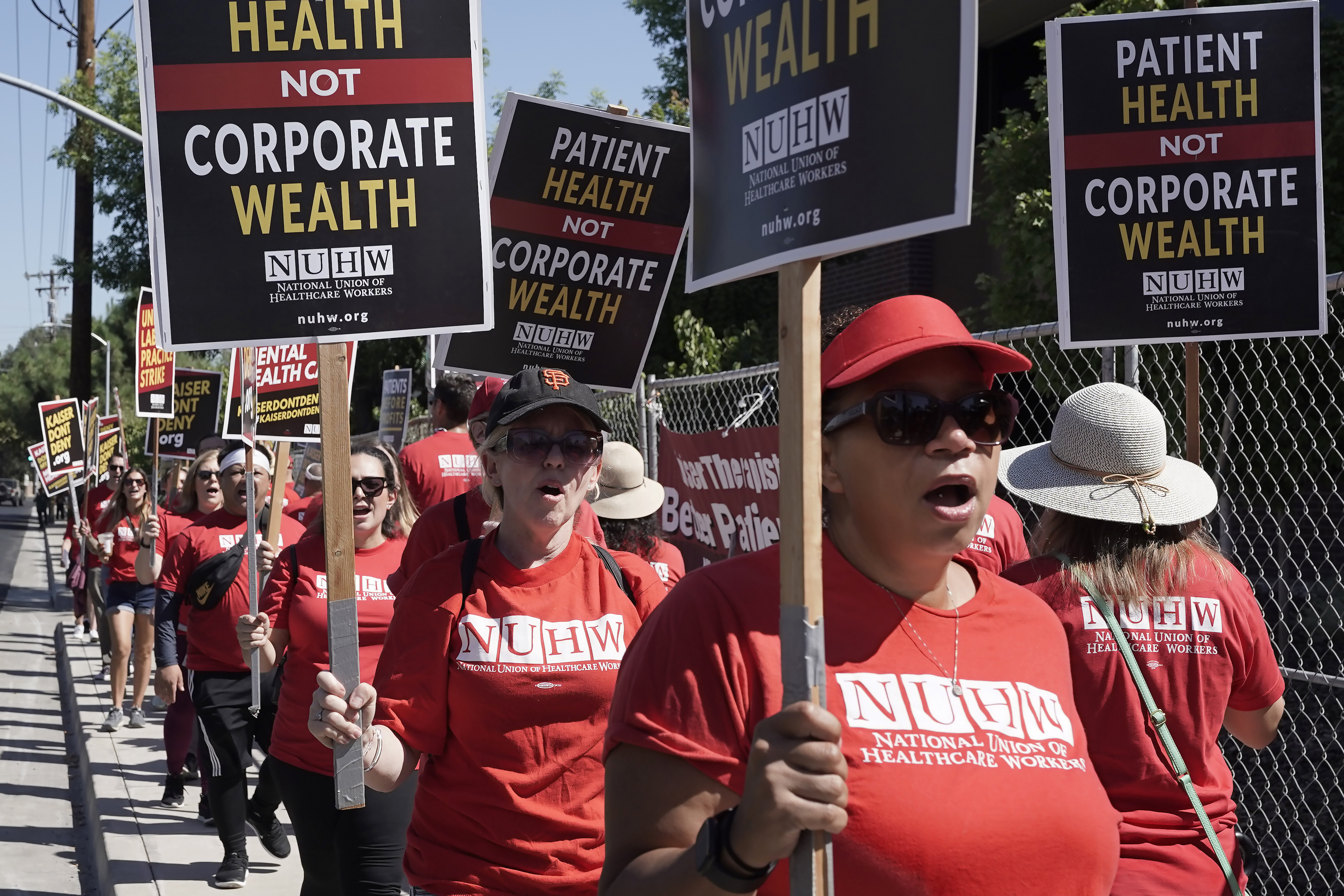 California Mental Health Workers Strike