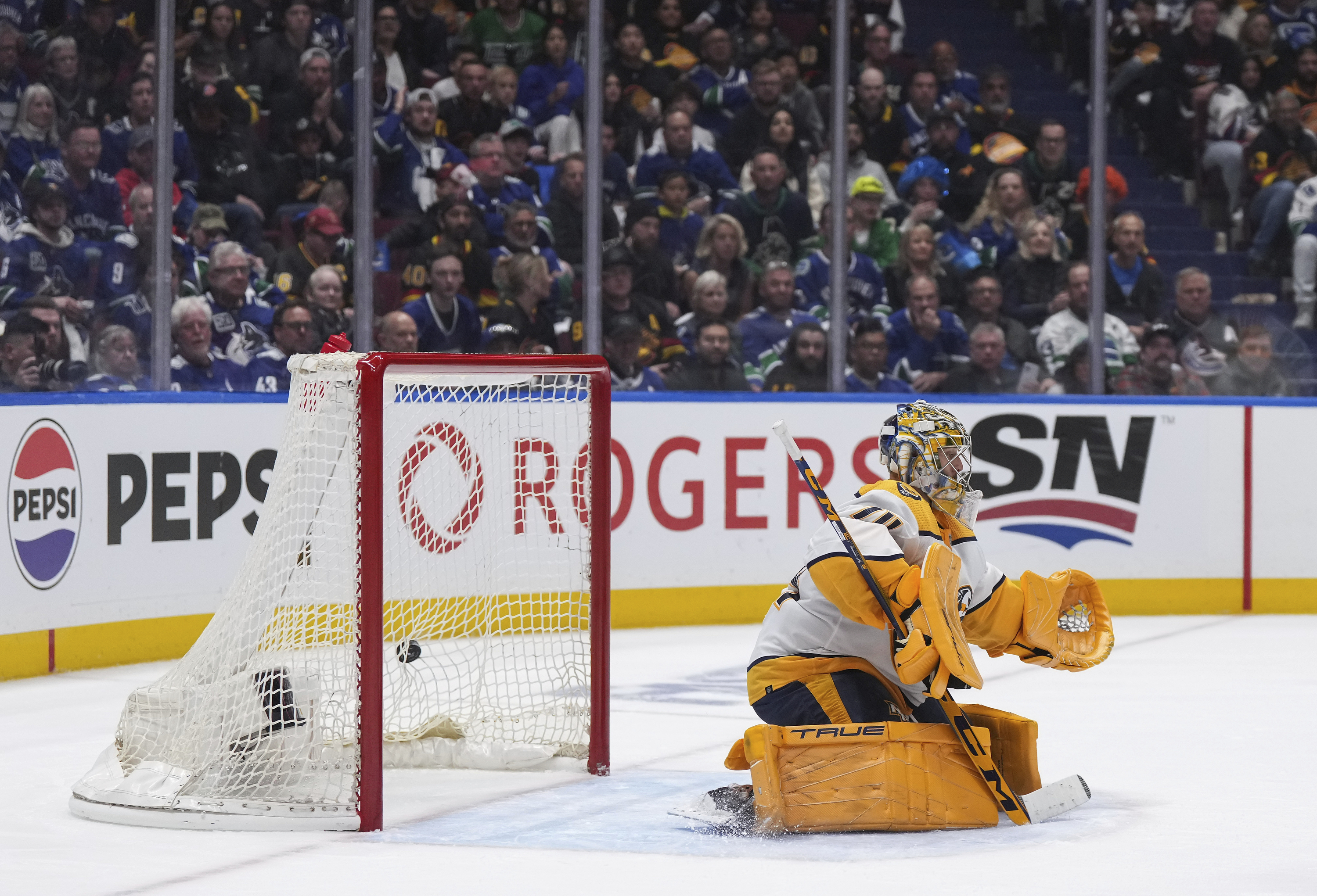 Predators Canucks Hockey