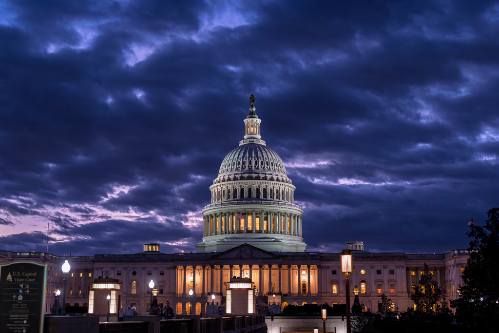 The U.S. Capitol.