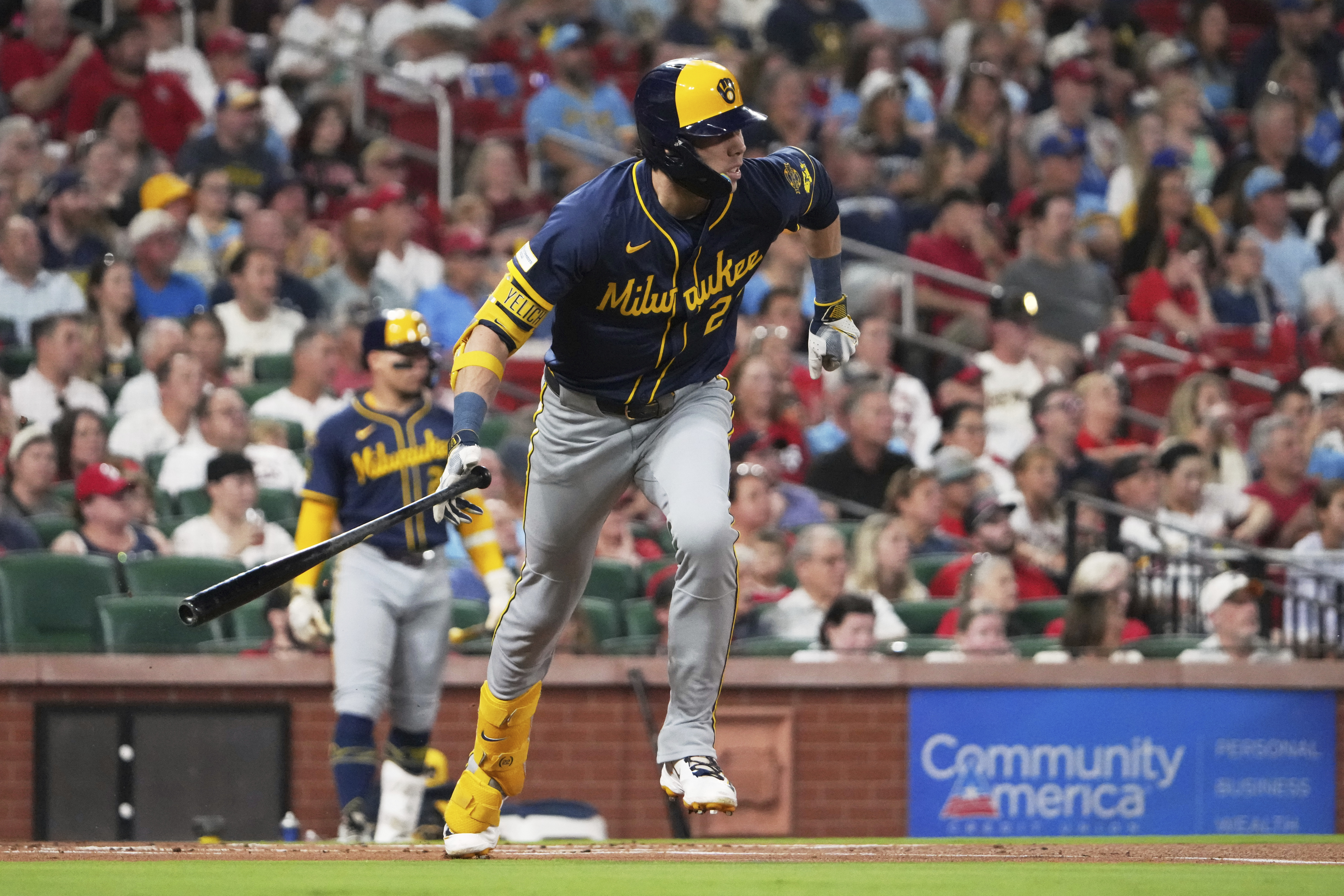 Brewers Cardinals Baseball 