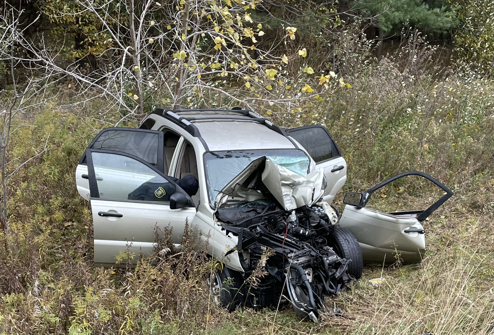 Serious traffic crash