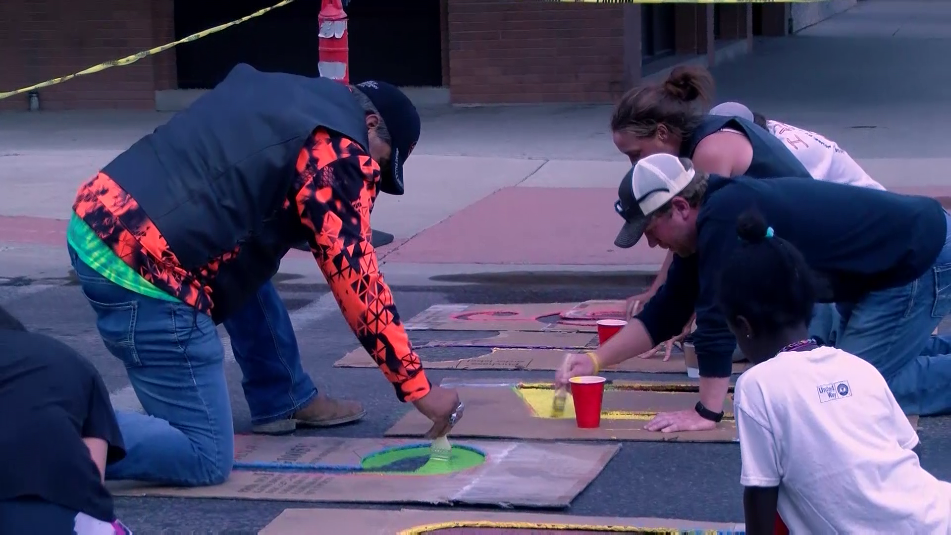 Great Falls crosswalks get a "makeover"