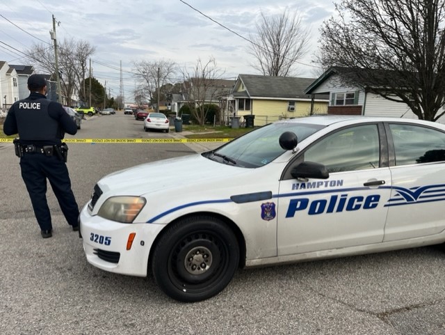 Police on scene of 700 block of Hemlock Ave. after man killed in Hampton shooting
