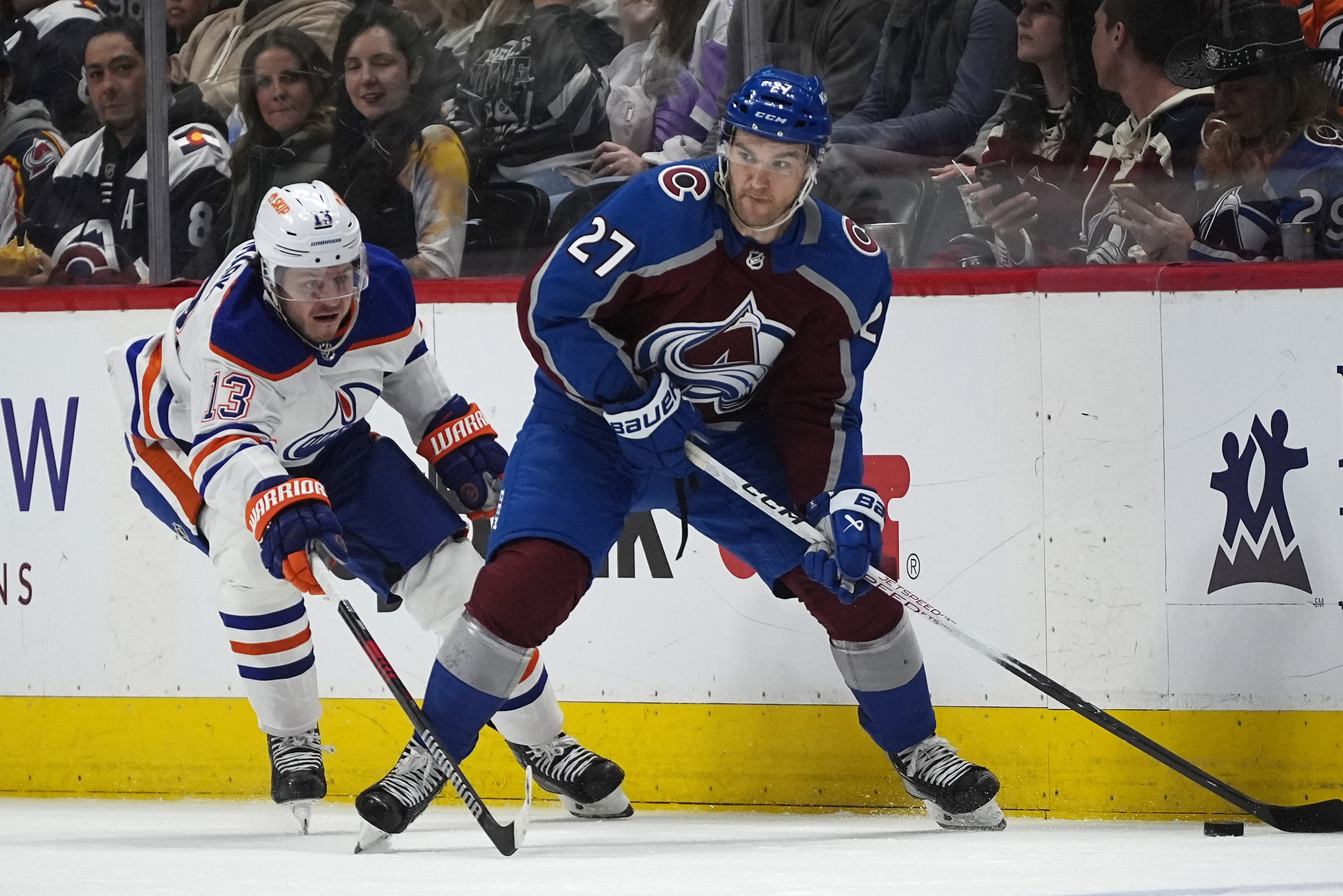 Oilers Avalanche Hockey