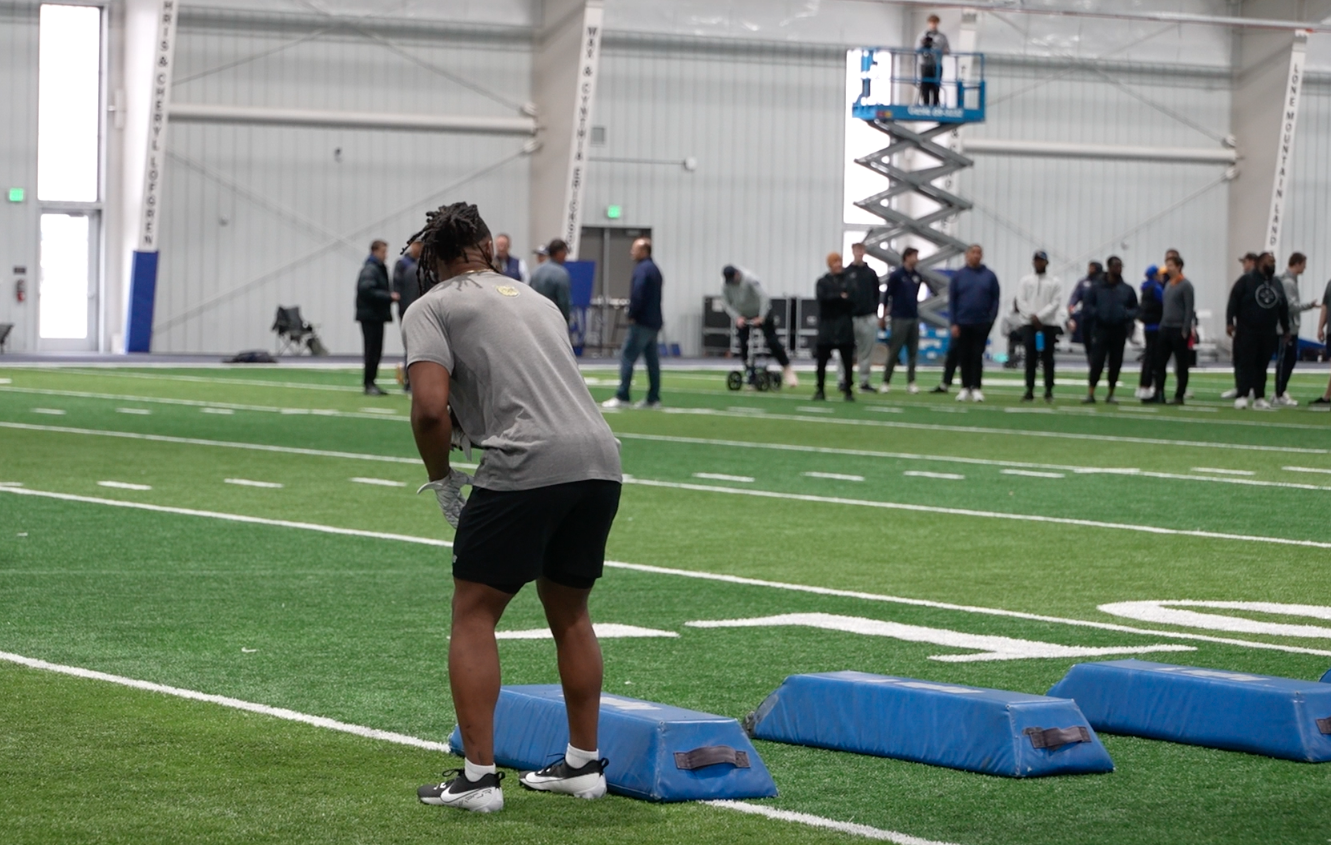 Elijah Elliott MSU Pro Day