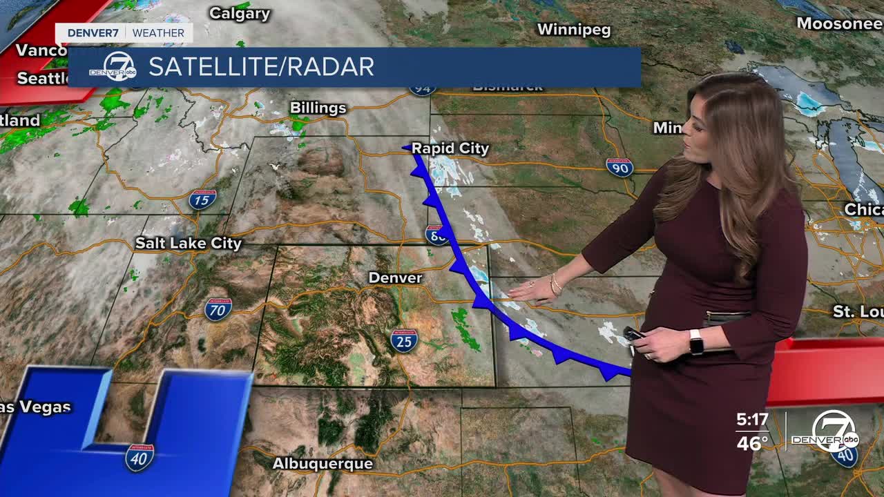 Backdoor Cold Front Swings into NE Colorado