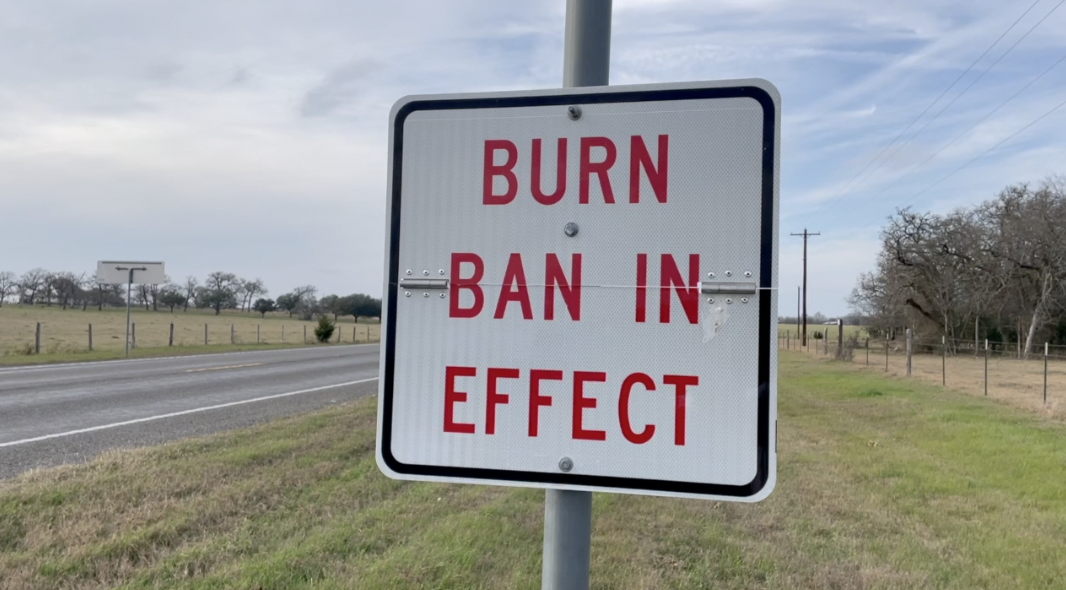 Robertson County under emergency burn ban as volunteer firefighters battle surge of wildfires