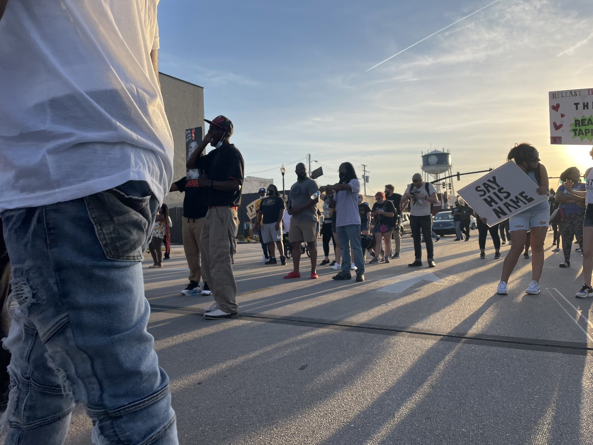 Andrew Brown protest in Elizabeth City (April 27) 4.jpg