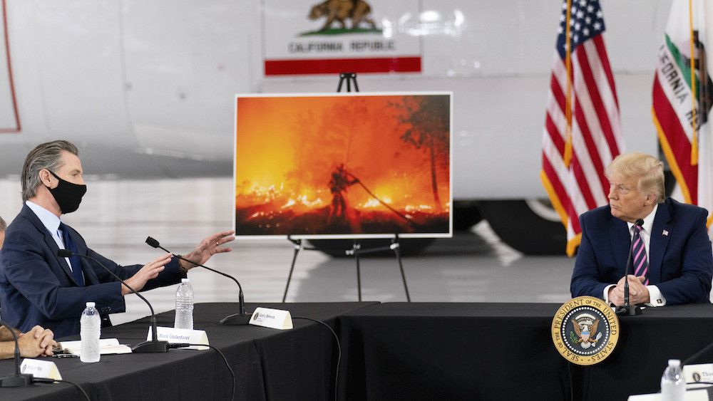 Trump administration rejects California's request for wildfire disaster assistance, reports say