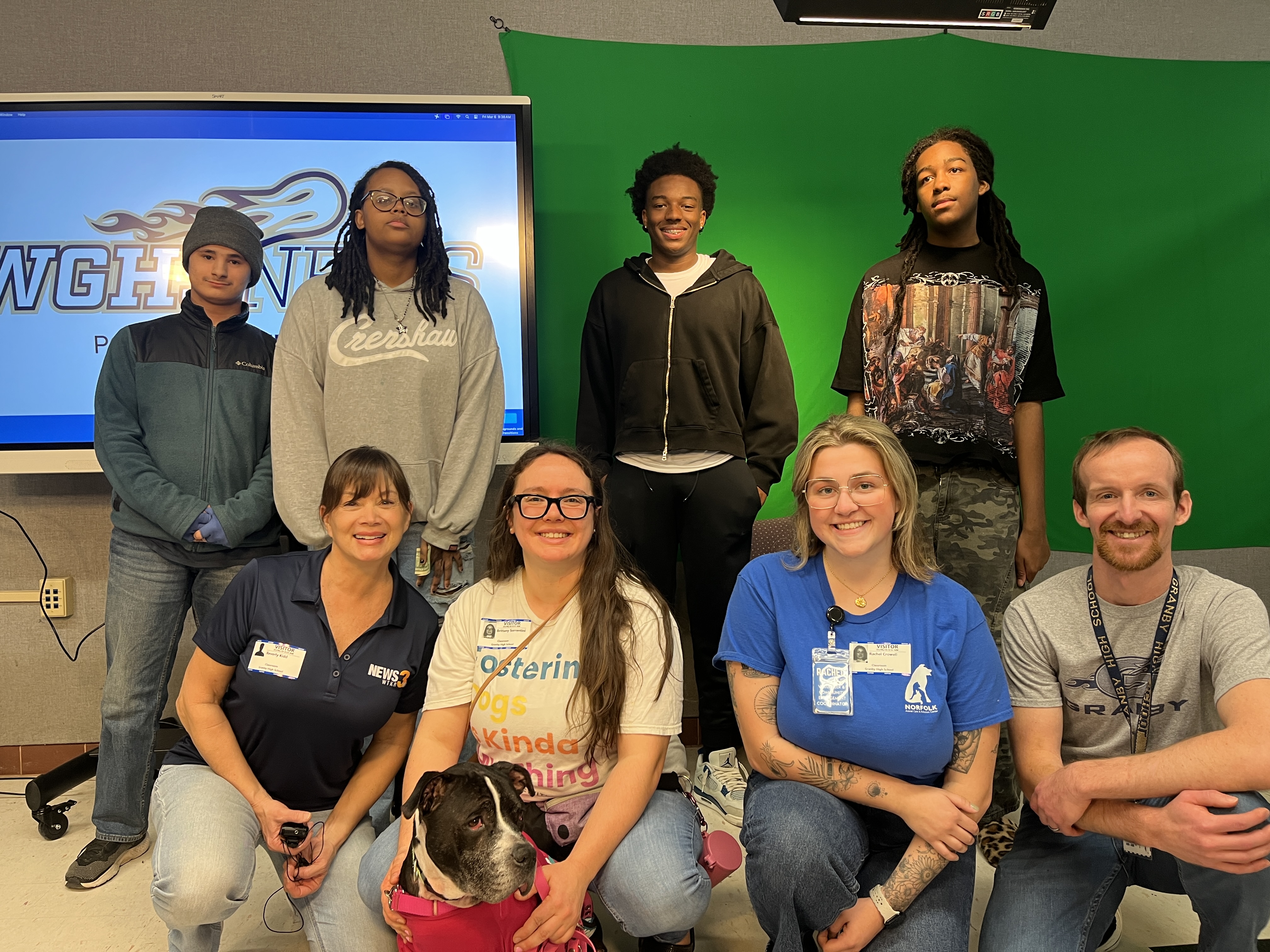 Granby High Journalism students