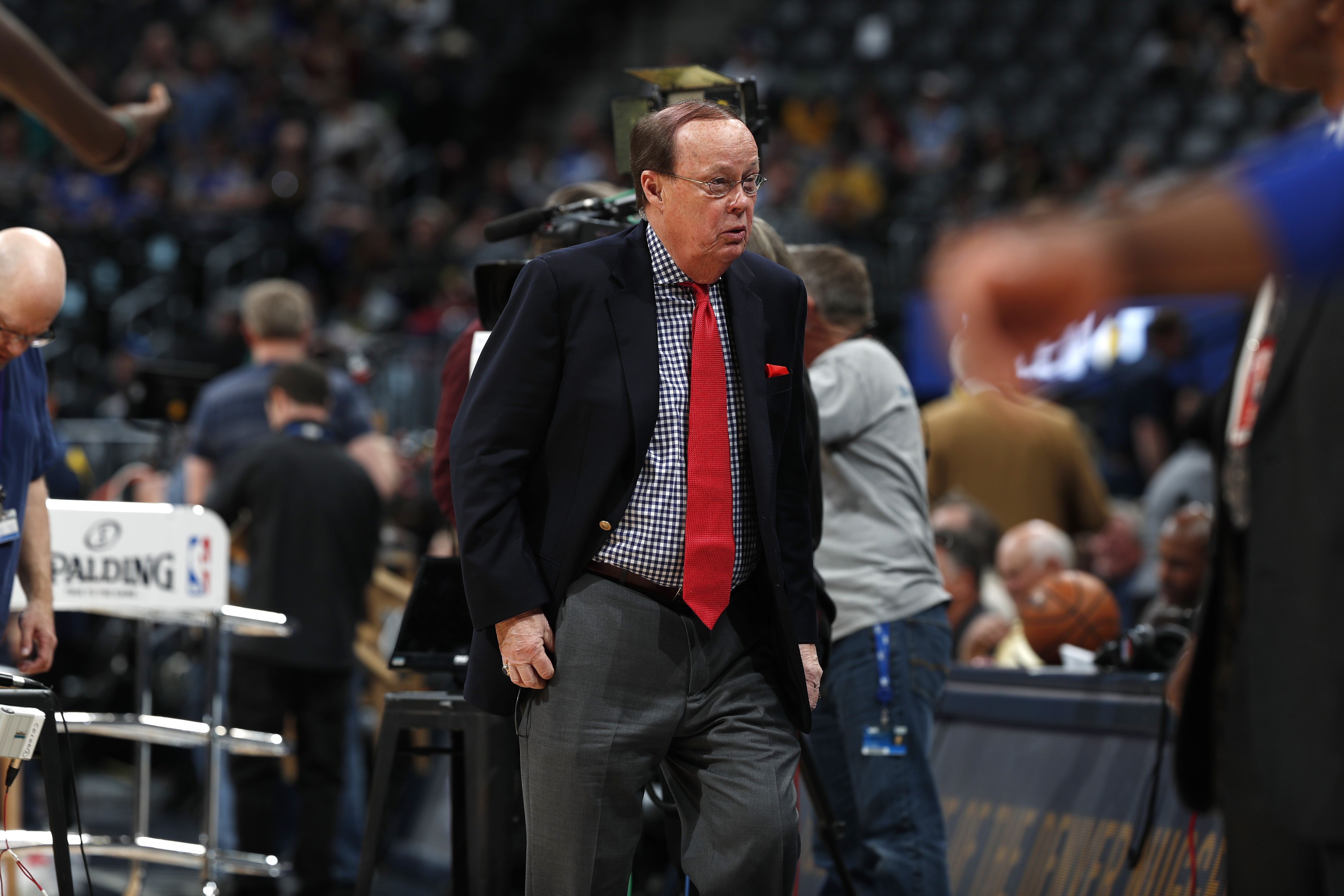 FILE George Blaha Pistons Basketball